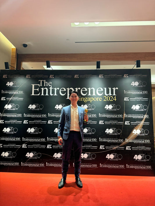 Igen Tan of Absolute Digital Awarded Entrepreneur 100 Award